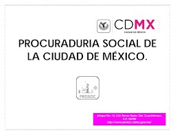 Loco Procuraduría Social de la Ciudad de México